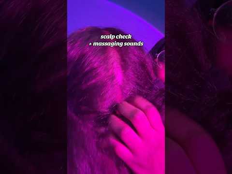 ASMR scalp scratching sounds #relax