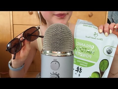 ASMR My July Favorites 🍵 (Food, Beauty, Books)