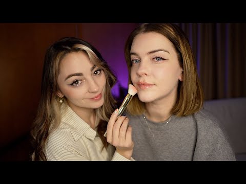 ASMR | Roxane me maquille 🫶🏻 (chuchotements relaxants)
