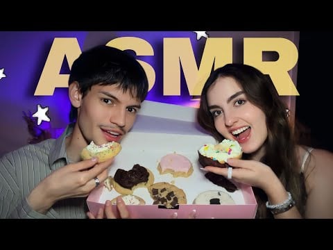 ASMR Probando CRUMBL COOKIES CON @molasmr   🍪 