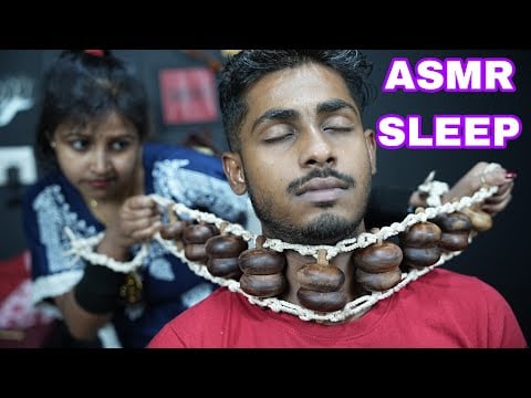 Perfect Relaxing Massage Therapy By Indian Lady Barber Chaitali | ASMR Head And Body Massage Therapy