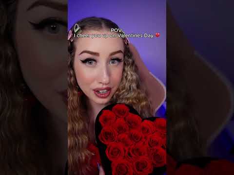 Happy Vday Day Bestie 🌹💕 #asmr #asmrroleplay #personalattention  #roseforever #valentinesday