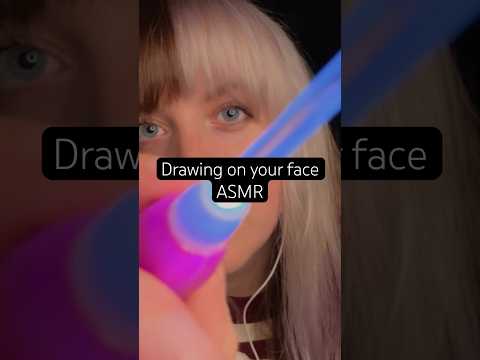 Drawing on your face ASMR | POV ✨Light triggers