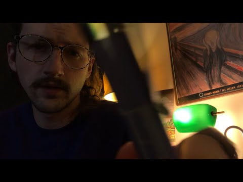ASMR Cranial Nerve Exam w/ Just One Item Roleplay (4 Minute Version)