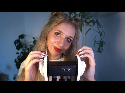𝐀𝐒𝐌𝐑 • TINGLY TAPPING ON MY NEW 3DIO MIC ✨