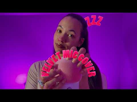 ASMR Velvet Mic Cover Scratching for Sleep