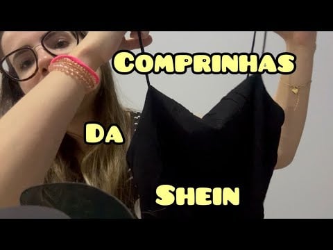 ASMR COMPRINHAS DA SHEIN #asmr #unboxing