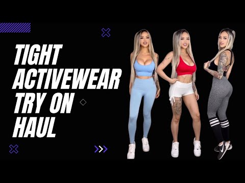 TIGHT ACTIVEWEAR TRY ON HAUL, SHEIN, LULULEMON, VICTORIA’S SECRET, BOMBSHELL SPORTSWEAR