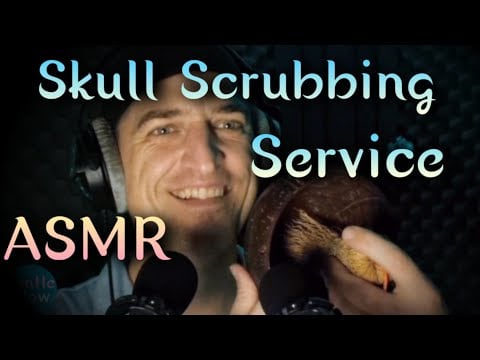 Skull Scrubbing Service! 💀 Join us for Experimental #ASMR #SleepAid & Sleep Sounds
