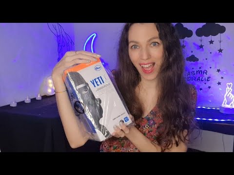 ASMR Unboxing Blue Yeti X + Test 🎙️​😴​