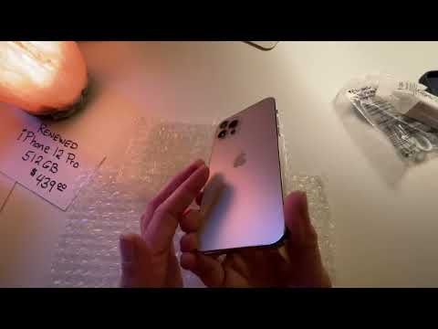 Renewed iPhone 12 Unboxing Try Try Again ~ ASMR Soft Spoken