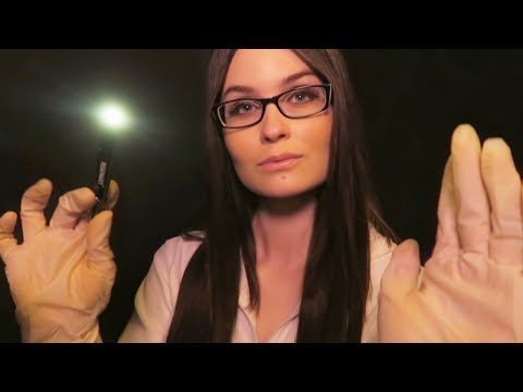 ASMR Face Exam & Eye Exam