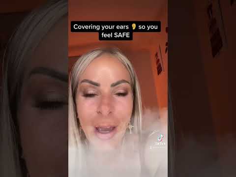 Covering Your Ears So You Feel Less Anxiety (Similar To Fishbowl Effect)