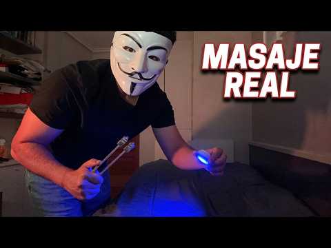 ASMR - MASAJE INTENSO de Cuerpo Completo (100% REAL) 😴✨