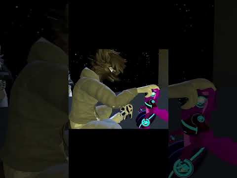 Giving protogen headpat sounds be like #protogen #vrchat #vrcfurries