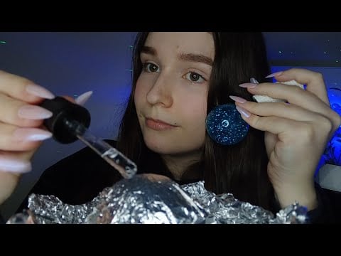 ASMR sons de chuva e ice globs - kalimba relaxante para dormir 