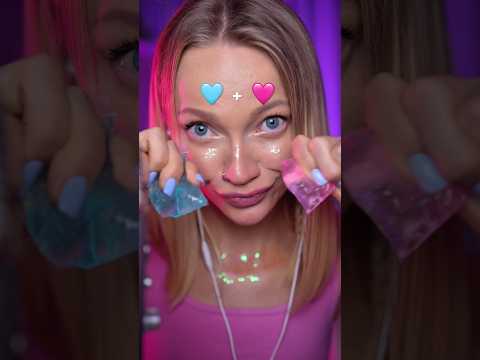 Let’s do a mix 🩵🩷 #asmr #relacing #slime #sleep