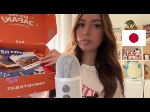 ASMR Japanese Snacks Taste Test 🇯🇵 (TokyoTreat Unboxing)