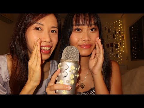ASMR guess the silent word w/ my mom 🤫ྀི˚.༘⋆ (her first time trying semi-inaudible)