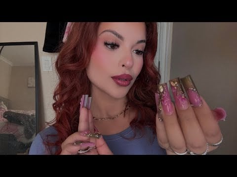 ASMR Propless Makeover🪞💄 Makeup Roleplay + Clicky Hand Sounds 