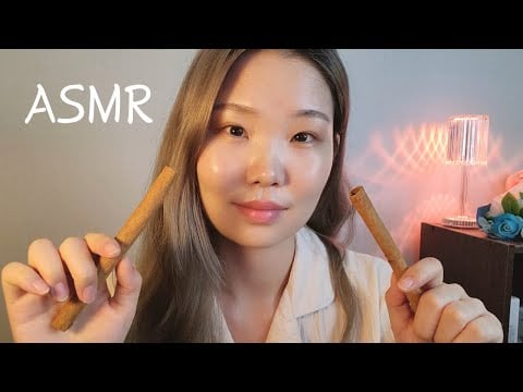 ASMR 수다 +시나몬 스틱💗근황 토크 tmi 위스퍼링 토킹