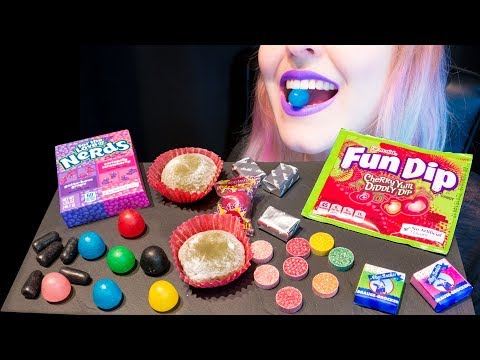 ASMR: Atomic Fireballs🍭Sherbet🍭Mochi🍭Tropical Razzles | Mixed Candy Box ~ Relaxing [No Talking|V] 😻