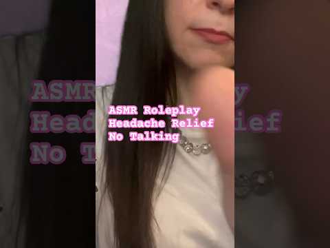 ASMR Roleplay headache relief #asmrroleplay #asmrspa #scalpmassage #personalattention