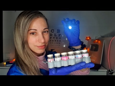 Clínica ASMR | Reviso tu resfriado y Nervios Craneales | Roleplay | SusurrosdelSurr