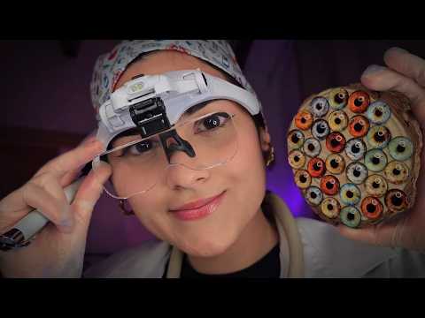 ASMR TROCA de Cor de OLHOS | Roleplay médico✨️