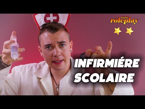 ASMR : INFIRMIÍÉRE SCOLAIRE AU COLLÉGE !