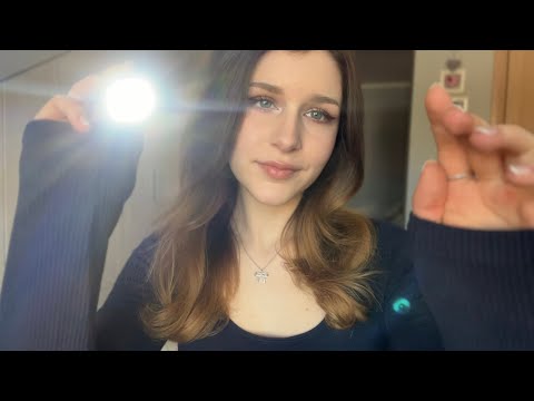 ASMR Follow My Instructions (whispering, flashlight triggers)