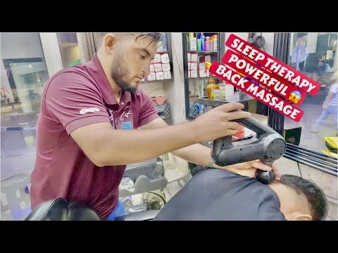 ASMR | Sleep Therapy and Powerful Back Massage by Abdul 🇦🇪