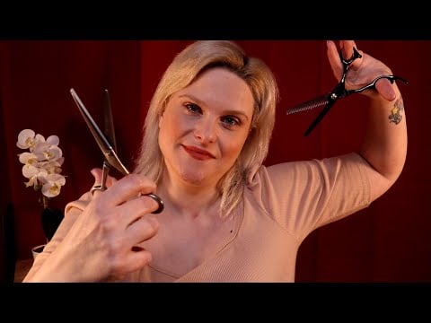 An ULTRA Fast Paced ASMR Haircut: TINGLE Overload