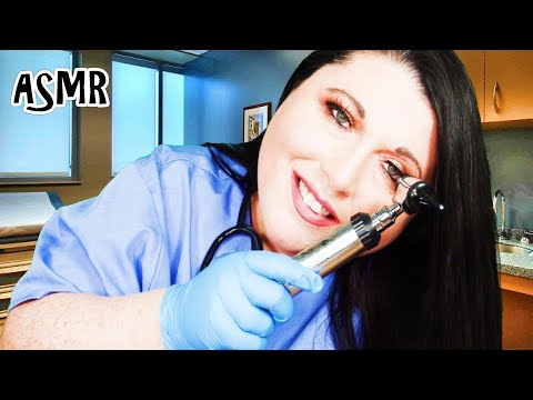 ASMR Doctor Ear Exam Roleplay (Otoscope, Gloves)