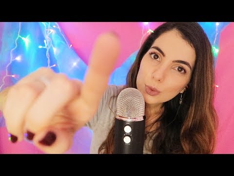 ASMR: MOUTH SOUNDS + HAND MOVEMENTS (Blue yeti)