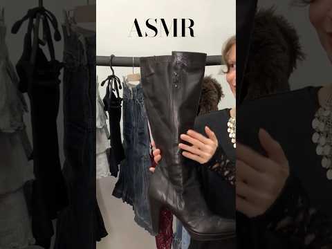 Tap Tap Tap ASMR moment 🖤 from Charli XCX Styling video #asmrsounds #asmrtingles  #asmr