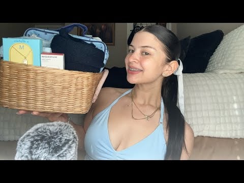 ASMR marshals haul + packing a gift 💙