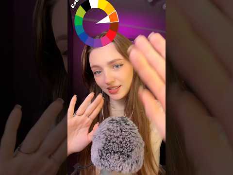 Color challenge #asmr #asmrsounds #asmrrelax #asmrtingles #asmrwhispers #asmrsleep #relax #tingles