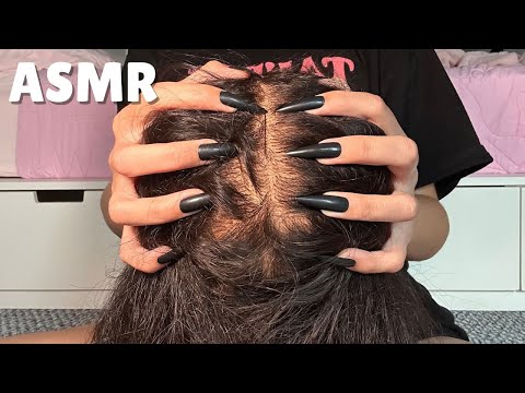 ASMR 3O MIN FAST & AGGRESSIVE SCALP SCRATCHING