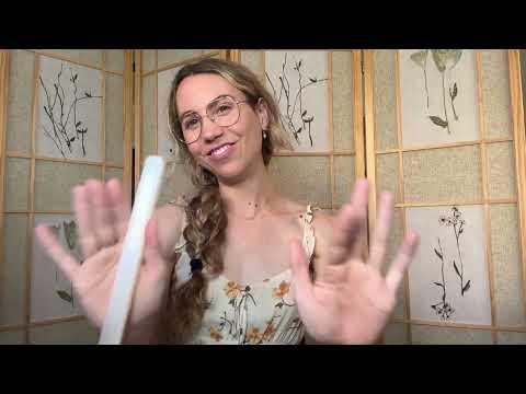 ASMR reiki for soothing back pain