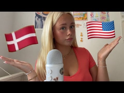 asmr danish vs. english 💌 wich language is most tingly? ⭐️ triggerwords 