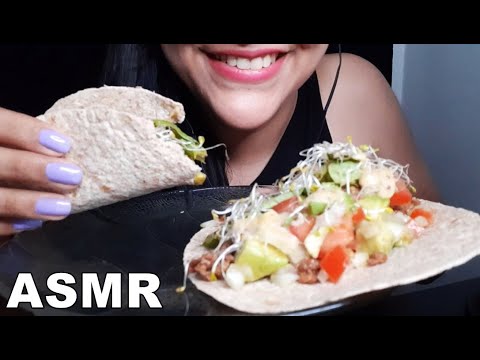 ASMR comiendo Enrollados de Carne y Vegetales  | ASMR en Español  | ASMR EATING SOUNDS