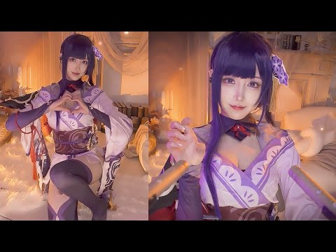 ASMR Cosplay Girl Help You Sleep in Sweet Night