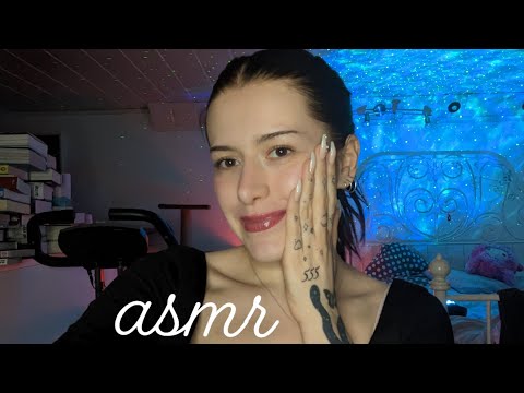 ASMR 💜 // whistling, mouth sounds and hand movements