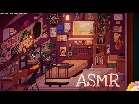 ASMR || Fall Asleep While I Unpack & Decorate 🌿✨ - Momento Part 2