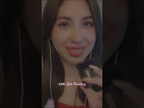 😴Esto te dormirá en segundos spit painting #asmr