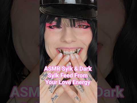 NEW!"ASMR Sylk & Dark Sylk Feed From Your Love Energy" #asmrroleplay #demongirl #asmrfood #gothgirl