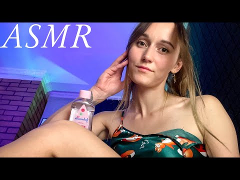 АСМР 💕 Расслабляющий массаж лица перед сном 😴