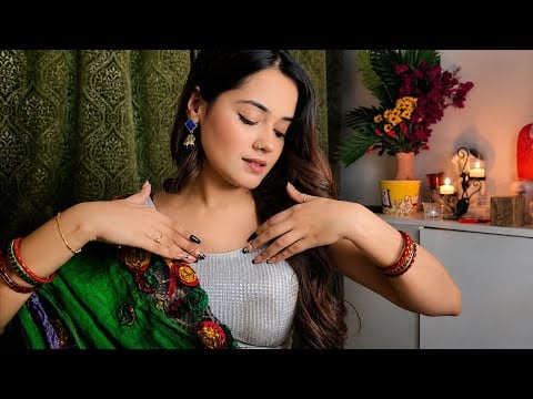 Stop Here for Some Rest 🤍 | fabric scratching | face touching | blooper ASMR