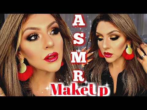 ASMR (Doing My Makeup) Chewing Gum No Talking